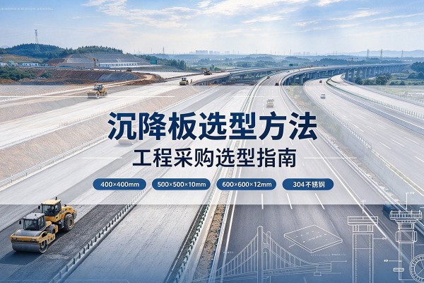 科尔沁左翼后旗沉降板选择方法