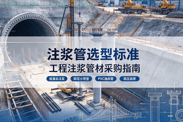 科尔沁左翼后旗注浆管选型标准