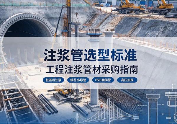 科尔沁左翼后旗注浆管选型标准
